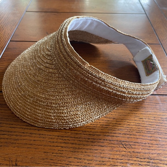 Sun Visors For Women Scala Collection Hat Womens Woven Sewn Braid